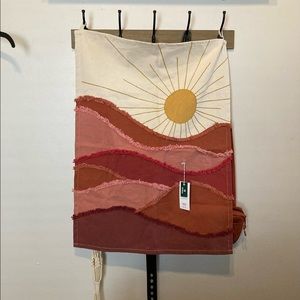 NWT Urban Outfitters tufted tapestry 22x30